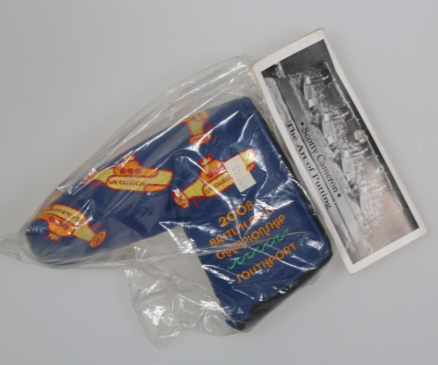 SCOTTY CAMERON 2008 British Championship パターカバーの画像