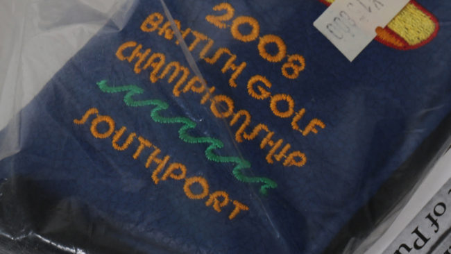 SCOTTY CAMERON 2008 British Championship パターカバーの画像