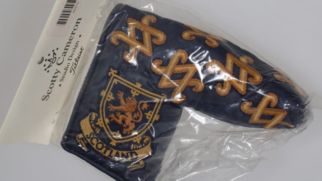 SCOTTY CAMERON 2010 SCOTLAND SC MONOGRAM パターカバーの画像