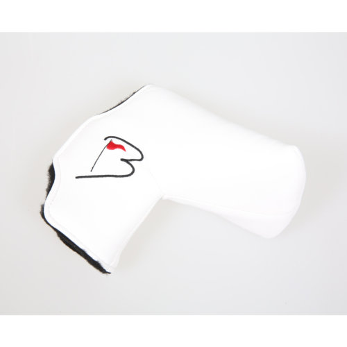 TEAM BBGOLF パターカバー WHITEの画像