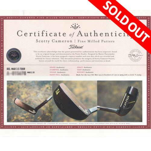 Scotty Cameron NEWPORT GSSの画像